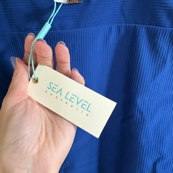 NWT Sea Level Australia Riviera Blue Women's 12 Swimsuit - Picture 4 of 12